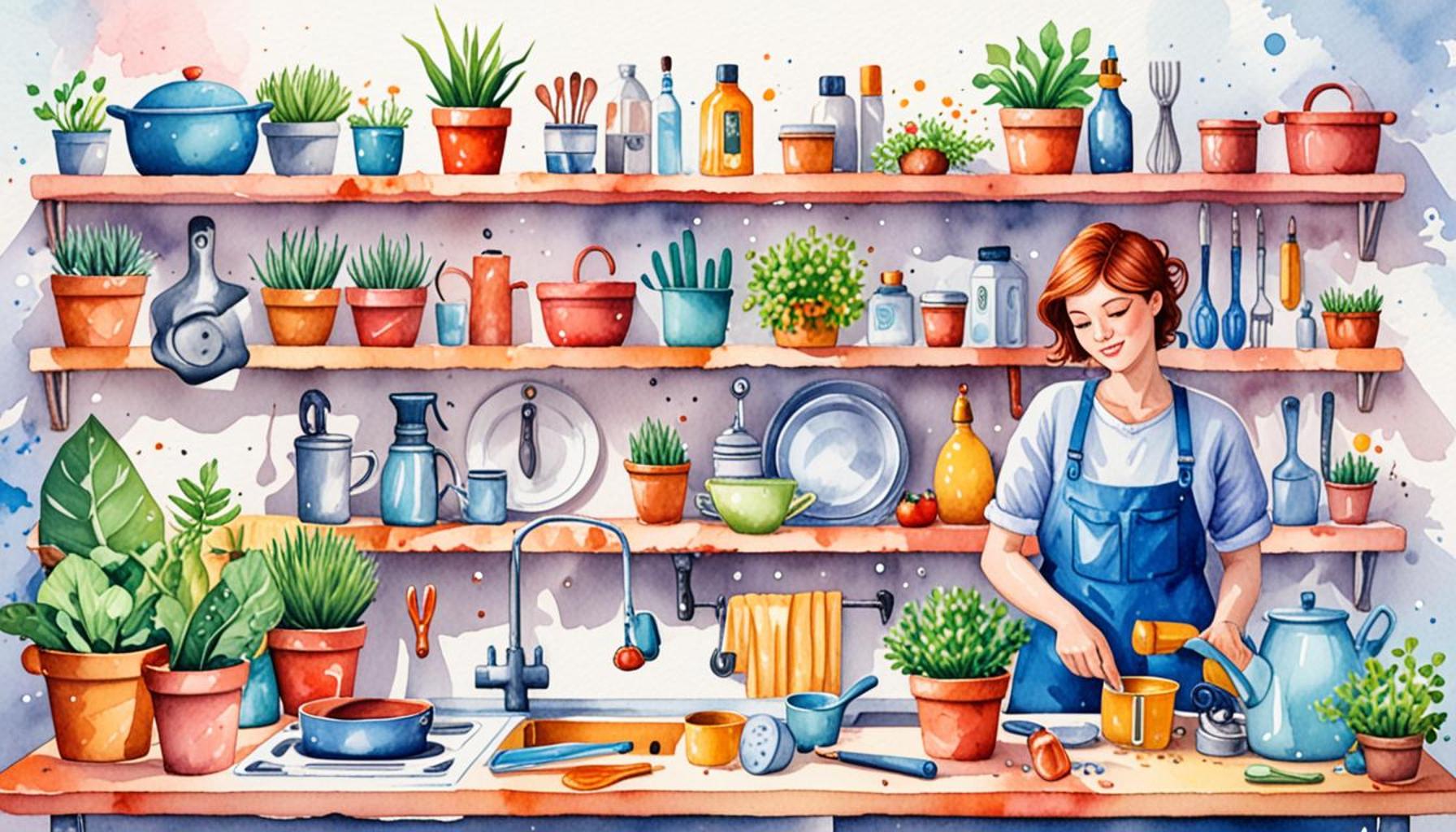 The relationship between daily habits and efficiency in house maintenance