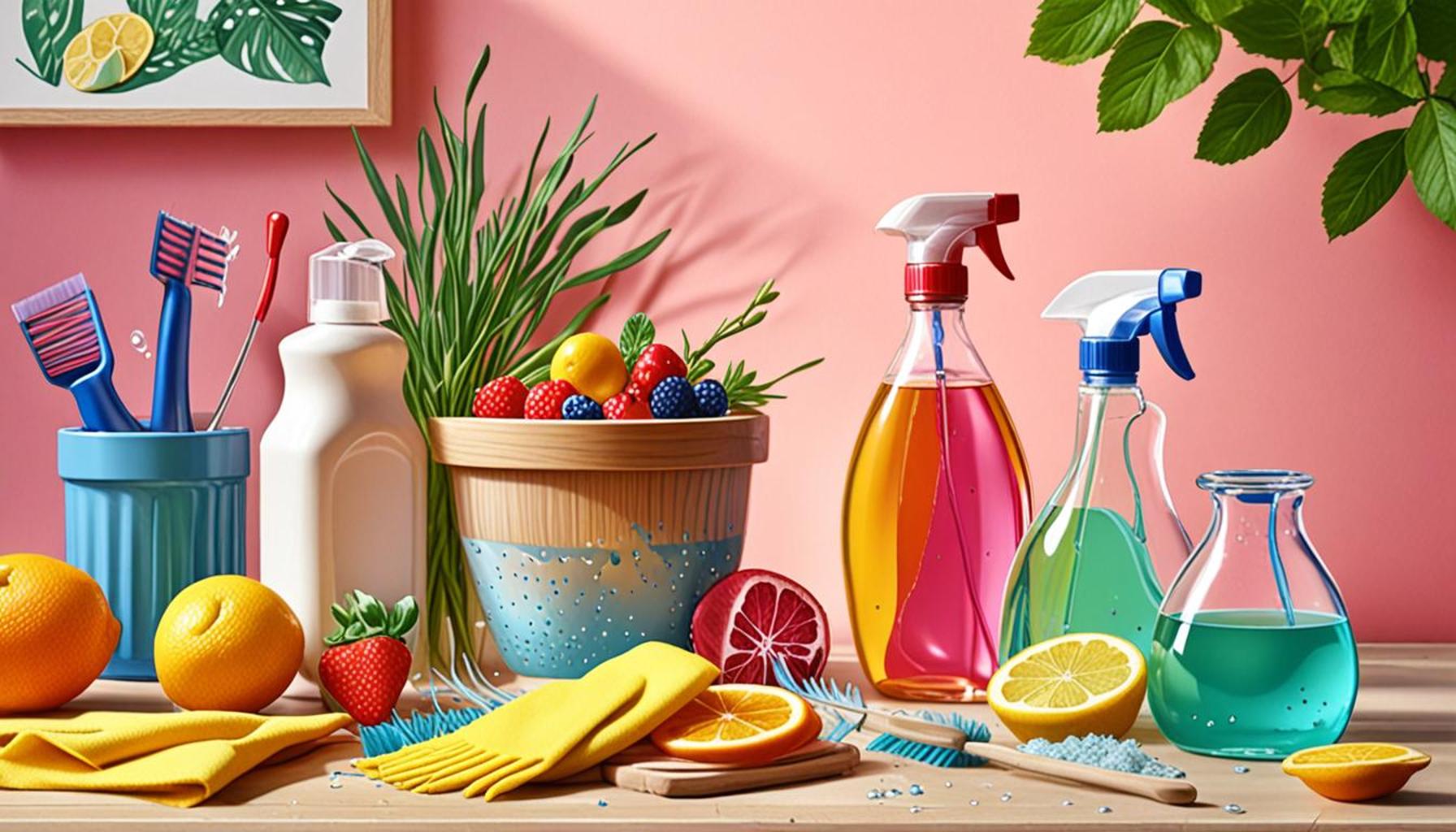Cleaning Techniques with Natural Ingredients: Homemade Solutions for a Shiny Home