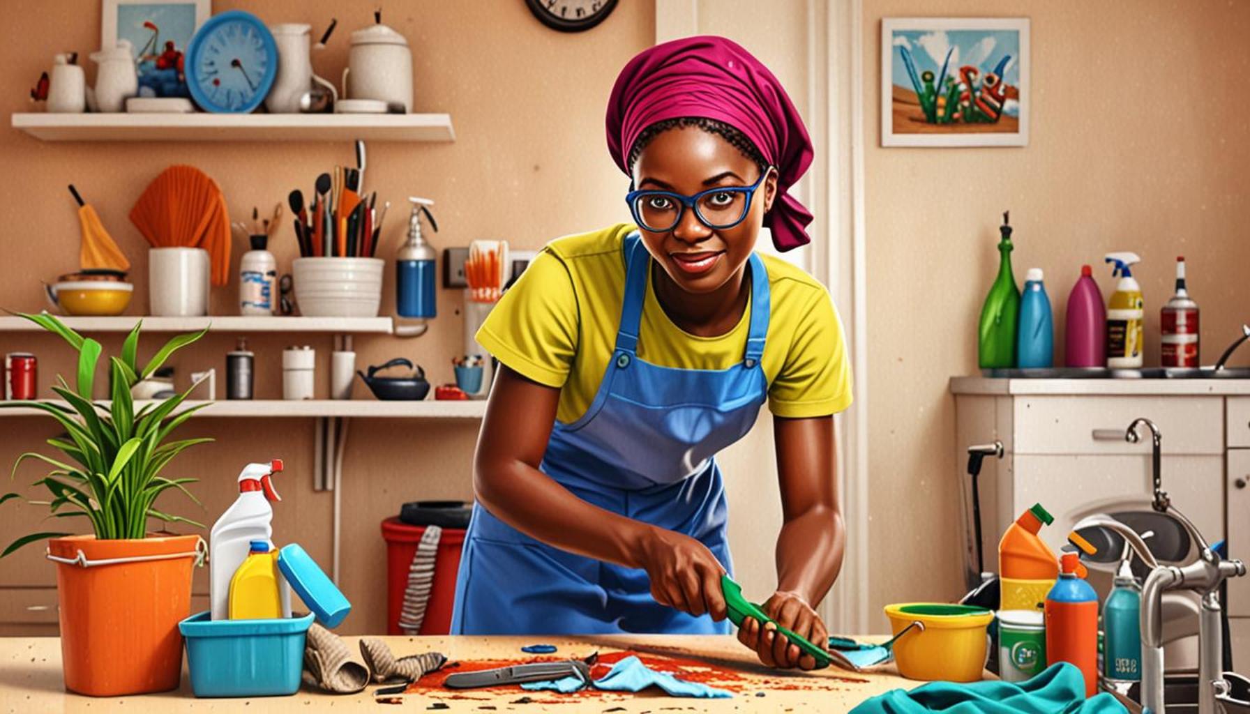 How to create a cleaning and maintenance schedule adapted to the climate and lifestyle in Nigeria