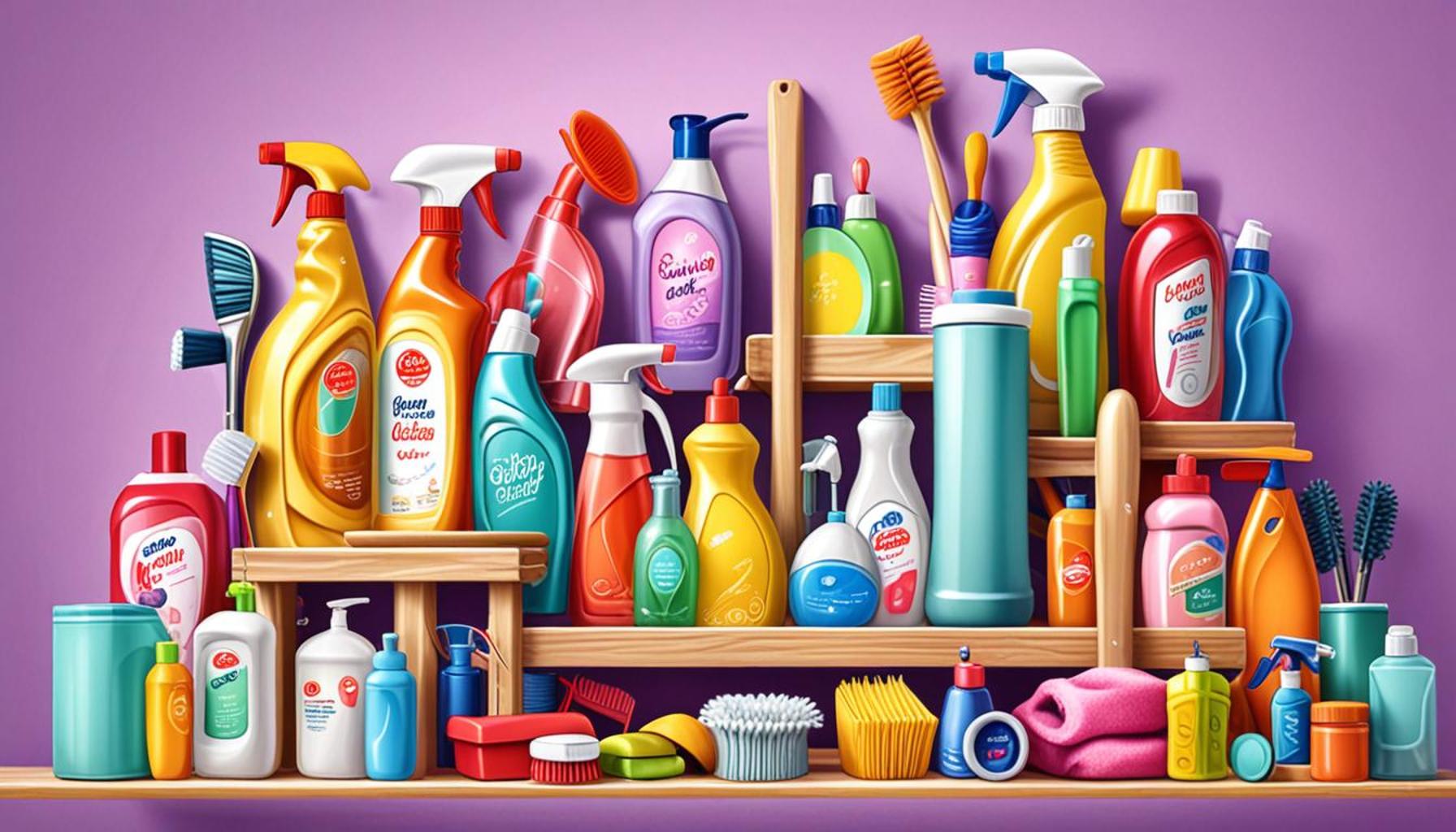 How to Establish a Categorization System for Cleaning Products and Household Utensils